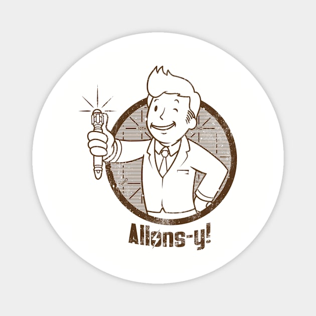 Allons-y Magnet by BrayInk